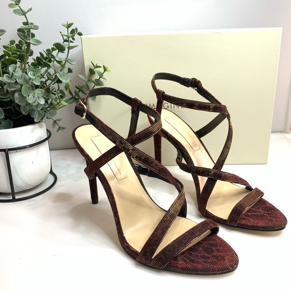 Imagine by Vince Camuto woman Ramsey Strappy Sandal Holo leopard fabric - Picture 3 of 11